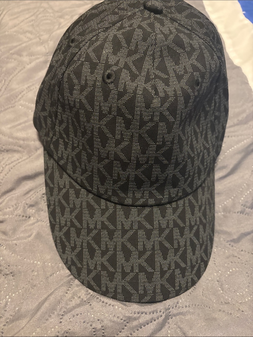 Brand new ❤️Michael Kors Black & Gray MK Monogram Baseball Cap